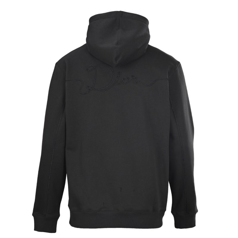 Dior CD Logo Black Hoodie view
