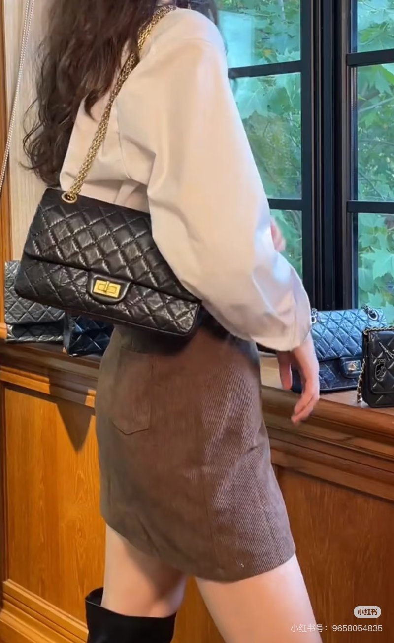 Chanel 2.55 Quilted Leather Shoulder Bag Camel view