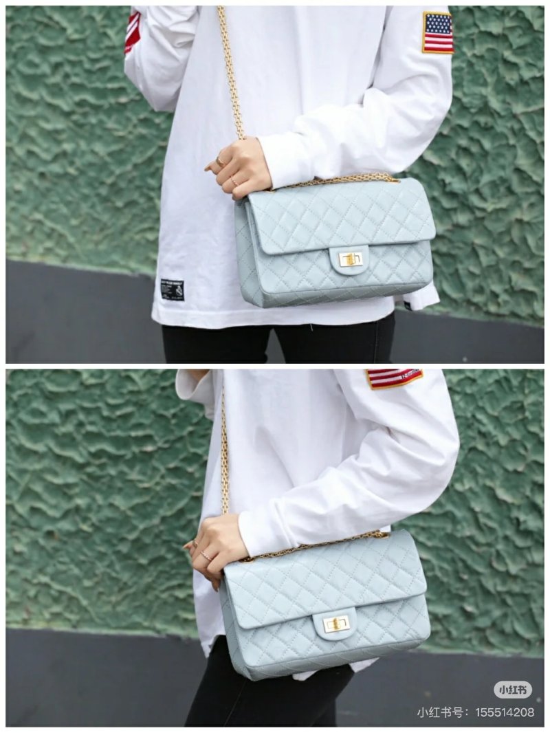 Chanel 2.55 Quilted Leather Shoulder Bag Camel view