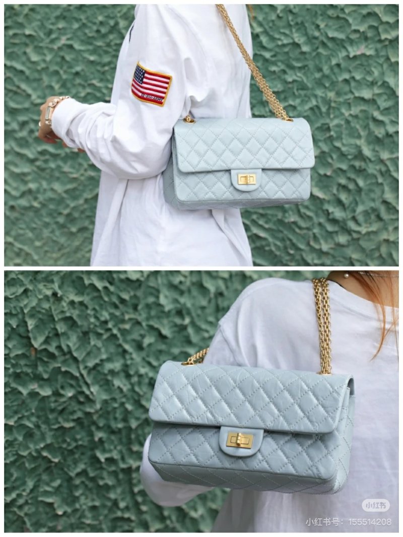 Chanel 2.55 Quilted Leather Shoulder Bag Camel view