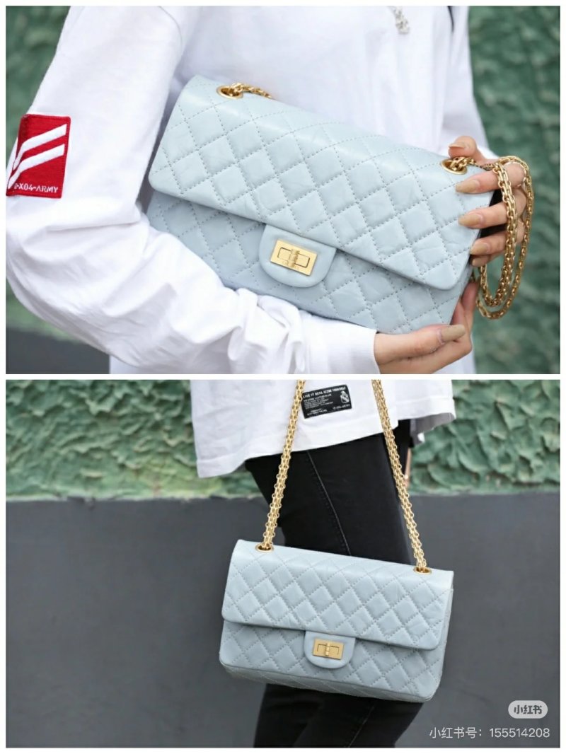 Chanel 2.55 Quilted Leather Shoulder Bag Camel view