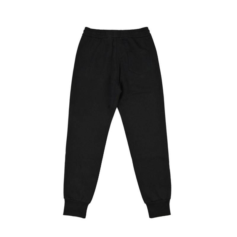 Prada Black Cargo Pants with Logo Embroidery view