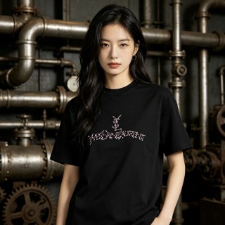 YSL Black Logo Graphic T-Shirt