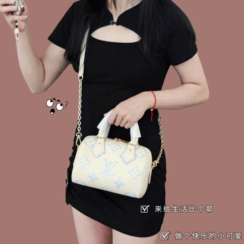 Louis Vuitton Speedy 20 Degrade Pillow Bag Dream Water Blue