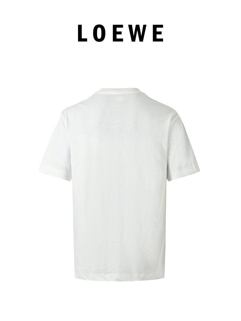 Chrome Hearts Rose Logo White T-Shirt view