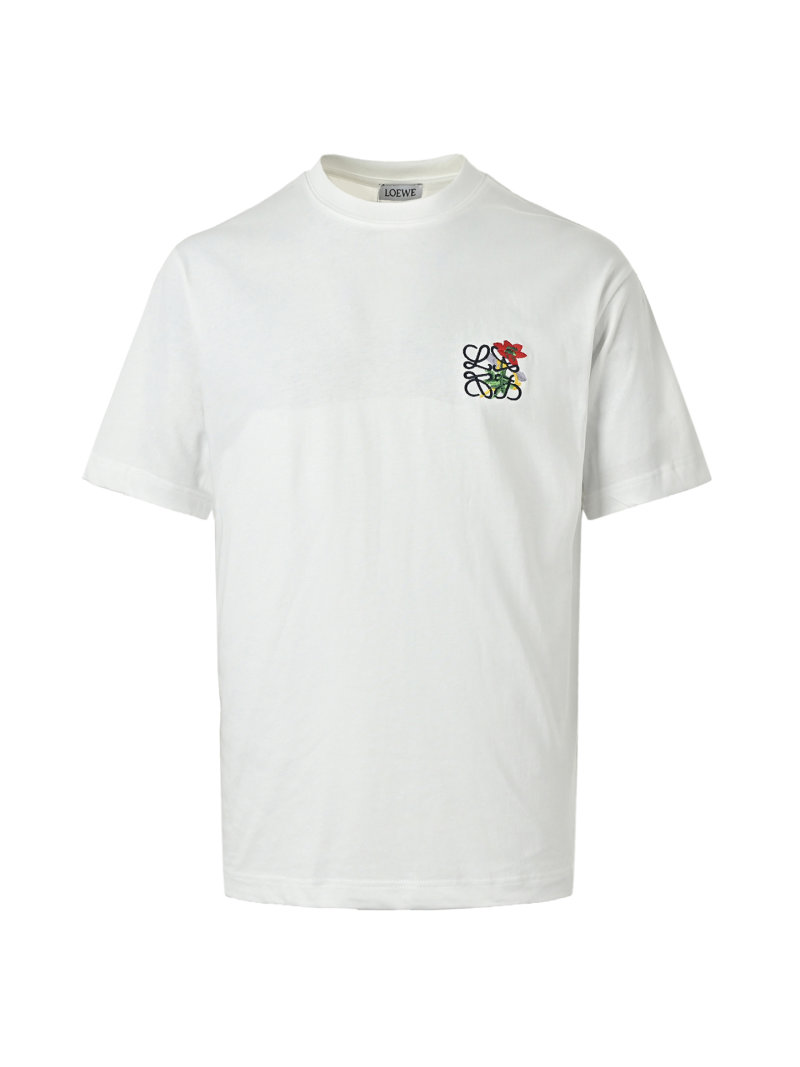 Chrome Hearts Rose Logo White T-Shirt view