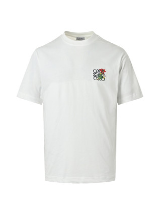 Chrome Hearts Rose Logo White T-Shirt view 11