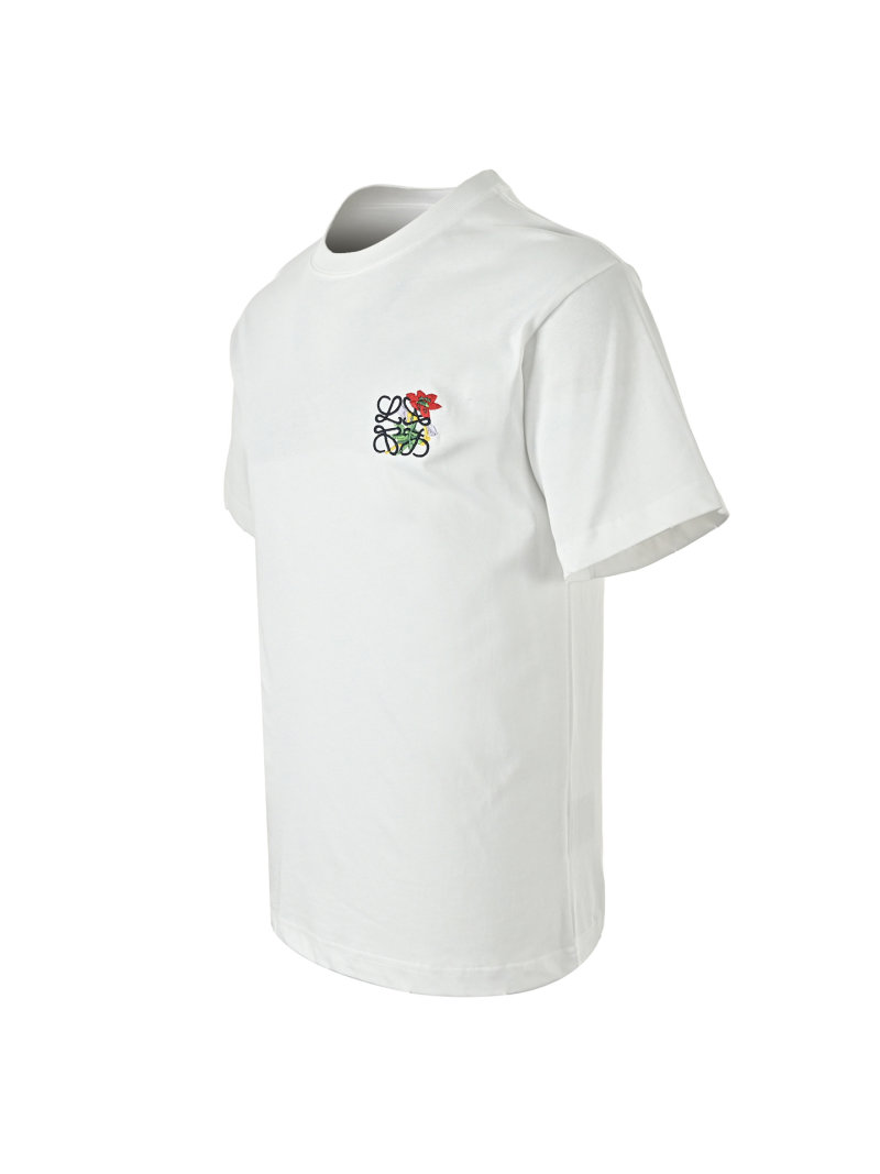 Chrome Hearts Rose Logo White T-Shirt view