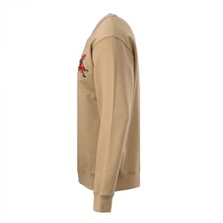 Burberry Equestrian Knight Embroidered Sweatshirt Camel view 2