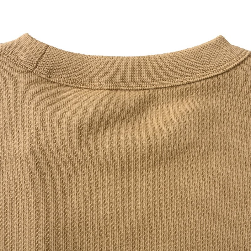 Burberry Equestrian Knight Embroidered Sweatshirt Camel view