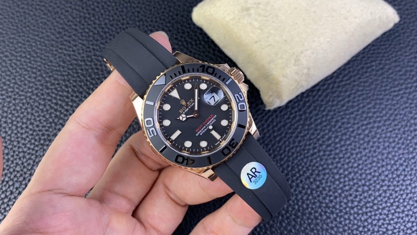 Rolex Yacht-Master 40mm Black Dial Rose Gold