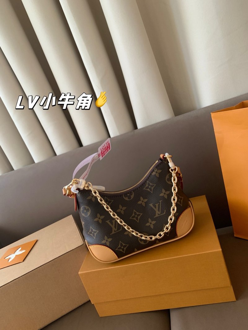 Louis Vuitton Mini Monogram Hobo Bag with Chain Strap