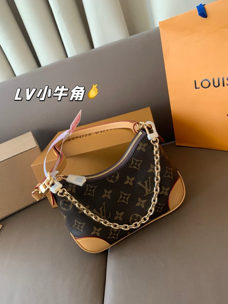 Louis Vuitton Mini Monogram Hobo Bag with Chain Strap view