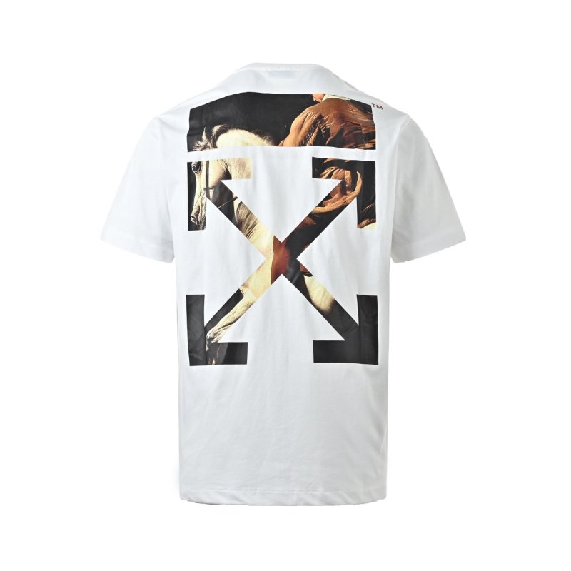 Off-White Fragile Print White T-Shirt view