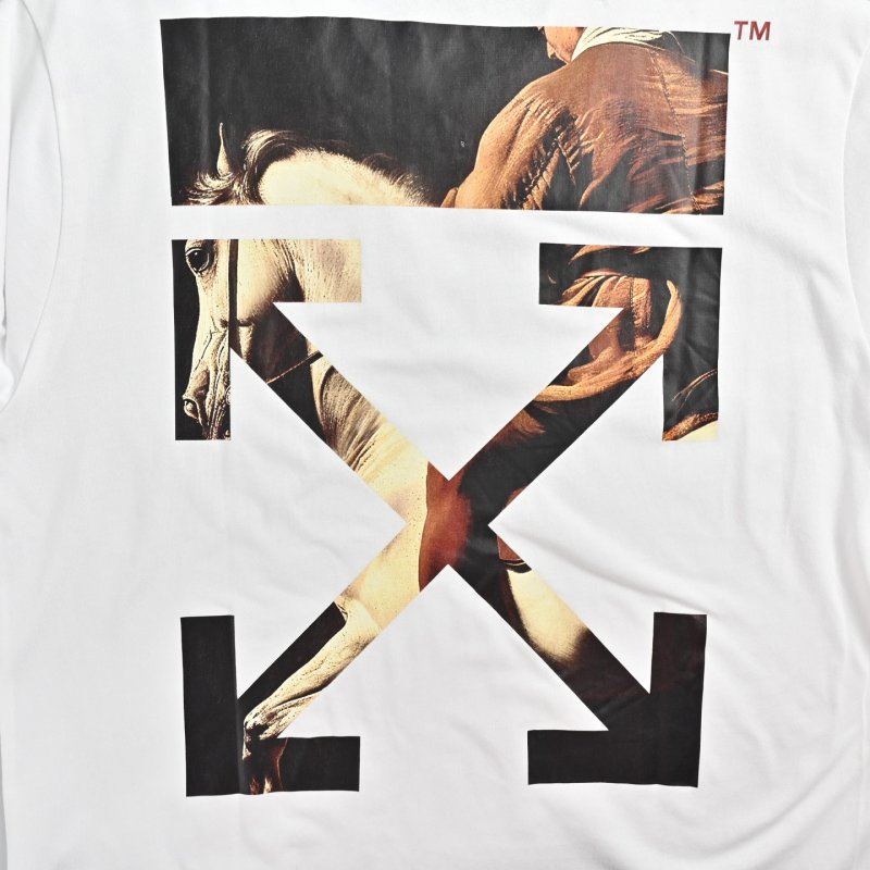 Off-White Fragile Print White T-Shirt view