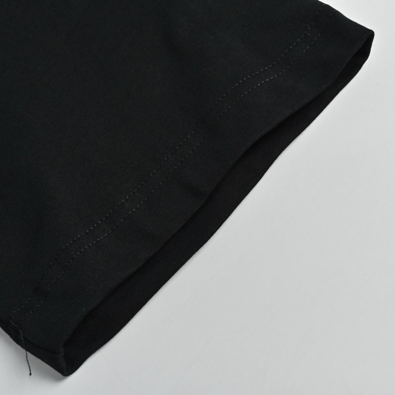 Black Graphic Print Short Sleeve T-Shirt view