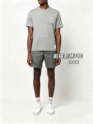 Thom Browne Tennis Puppy Grey T-Shirt view 3