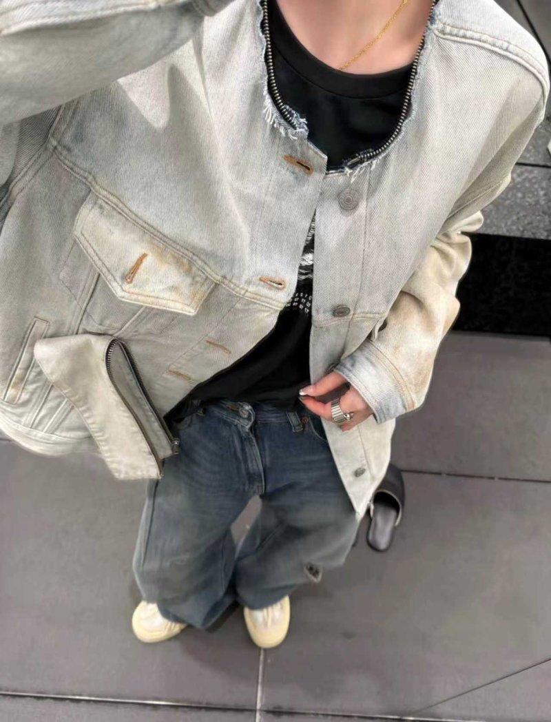 Light Blue Denim Shirt Jacket view