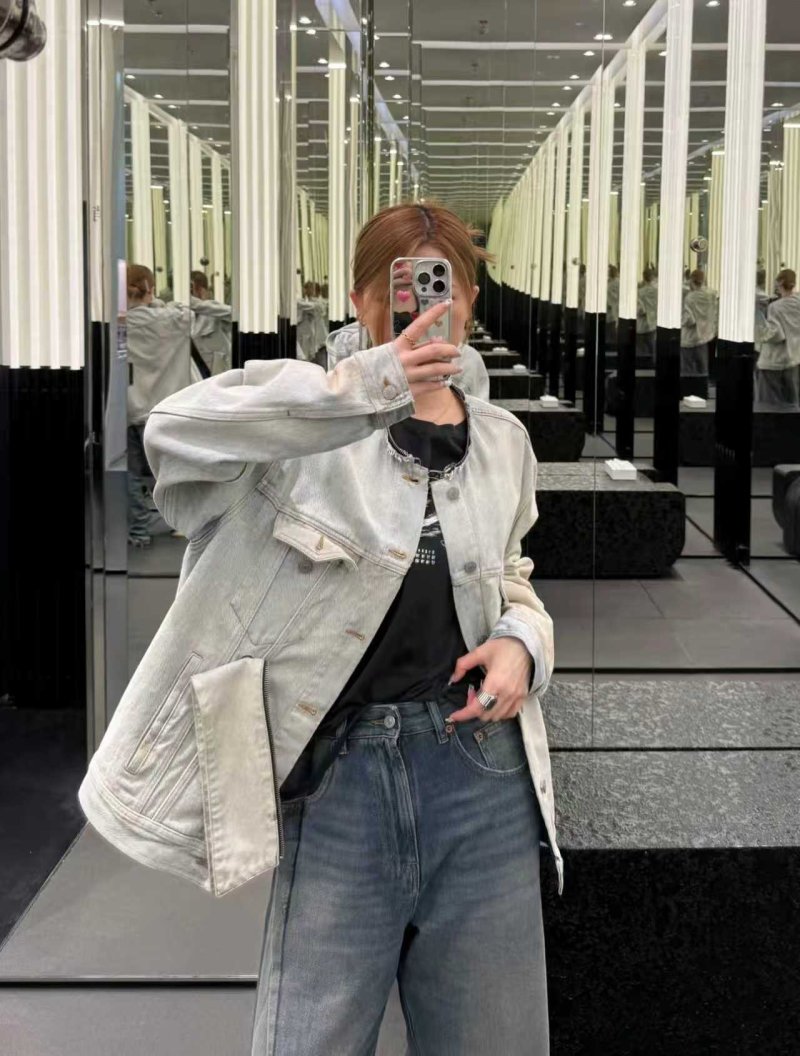 Light Blue Denim Shirt Jacket view
