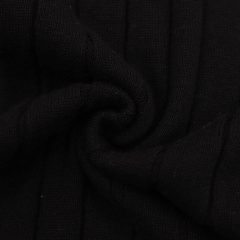 Loro Piana LP Black Crew Neck Short Sleeve Knit T-Shirt view
