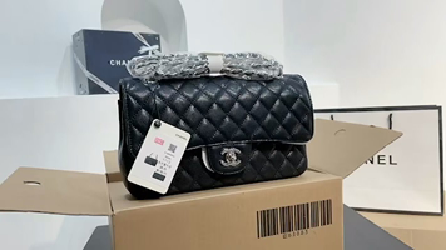 Chanel Classic Flap Quilted Black Shoulder Bag
