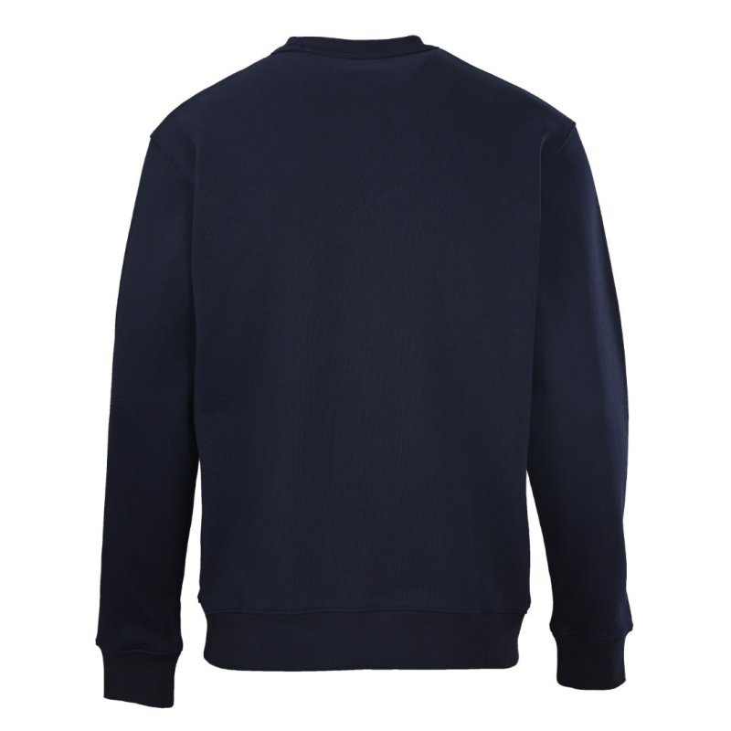 Burberry EKD Embroidered Black Crewneck Sweatshirt view