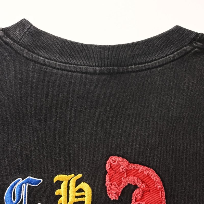 Chrome Hearts Black Multicolor Logo T-Shirt view