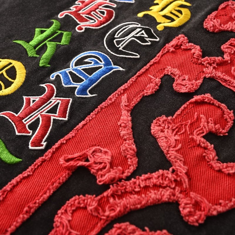 Chrome Hearts Black Multicolor Logo T-Shirt view