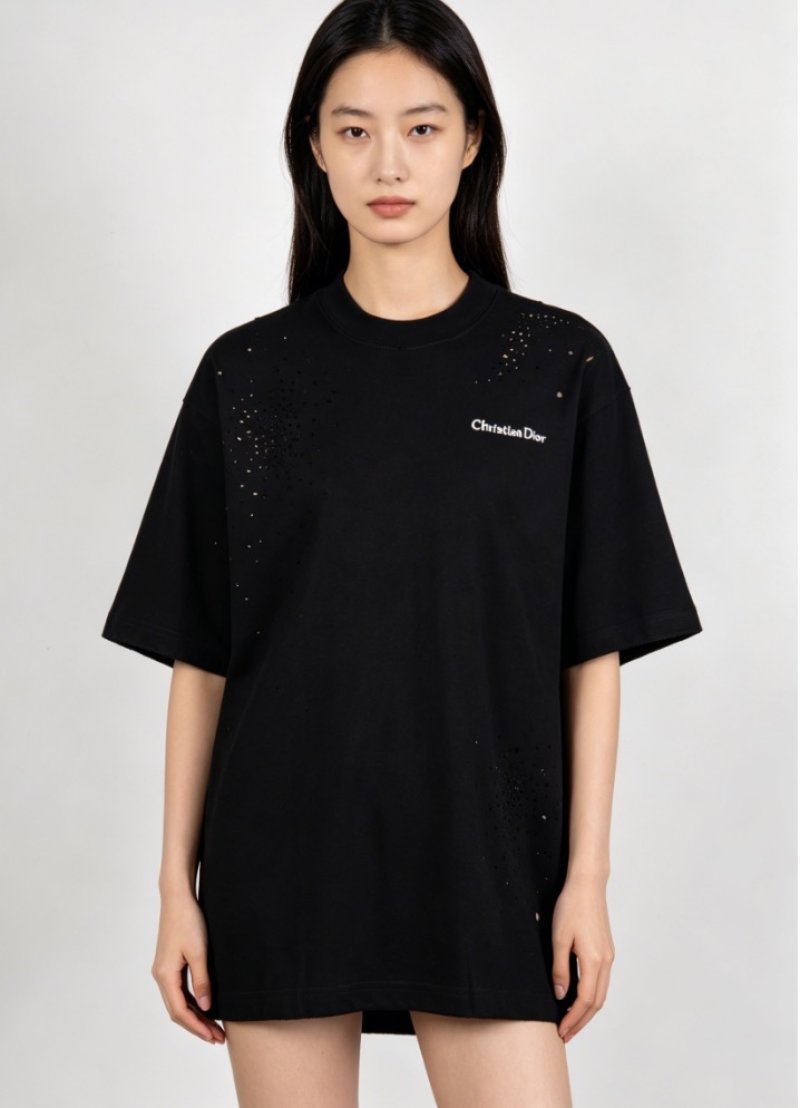 Christian Dior Black Oversized Logo T-Shirt