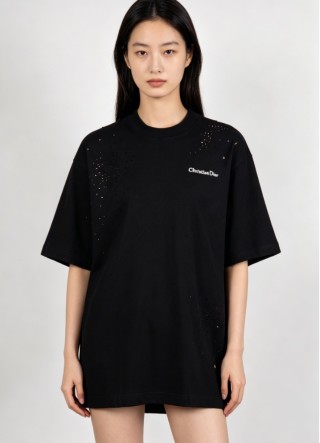 Christian Dior Black Oversized Logo T-Shirt