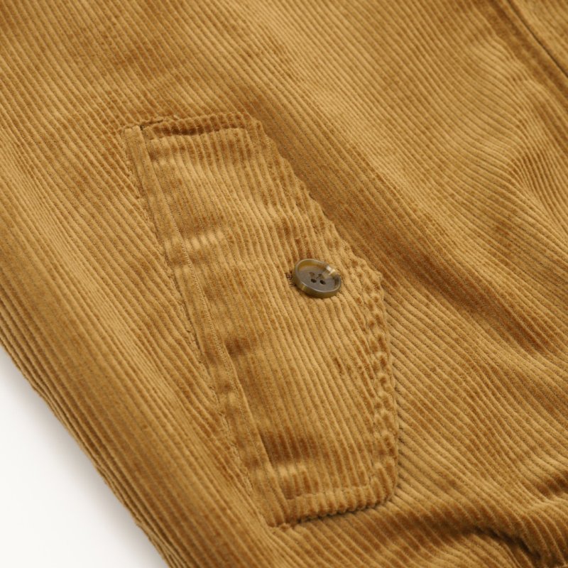 Polo Ralph Lauren Camel Corduroy Zip Jacket view