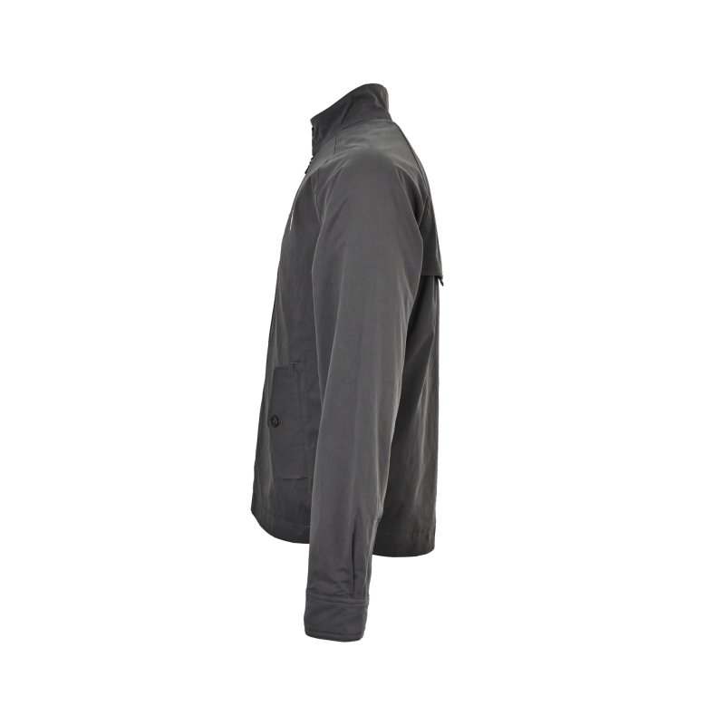 Black Oversized Blazer Jacket with White Shirt view