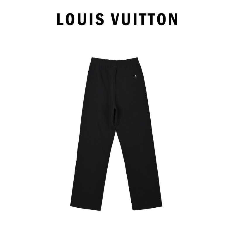 Louis Vuitton Black Relaxed-Fit Trousers view
