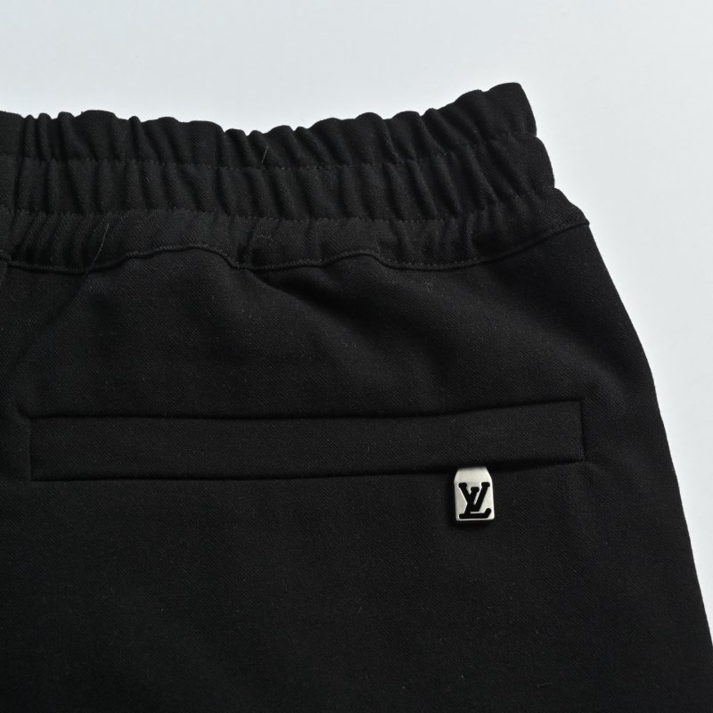Louis Vuitton Black Relaxed-Fit Trousers view