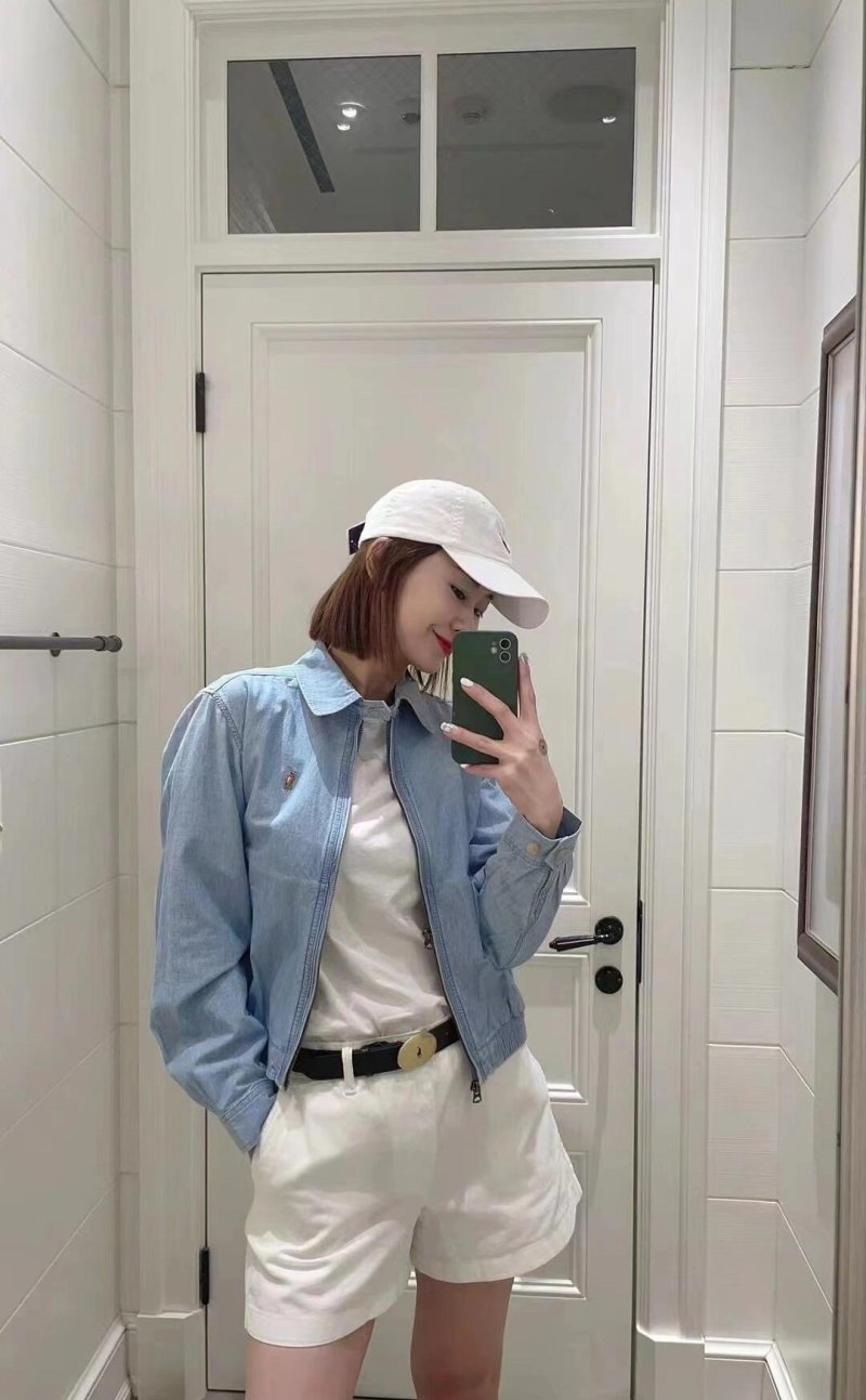 Ralph Lauren Light Blue Denim Shirt Jacket view