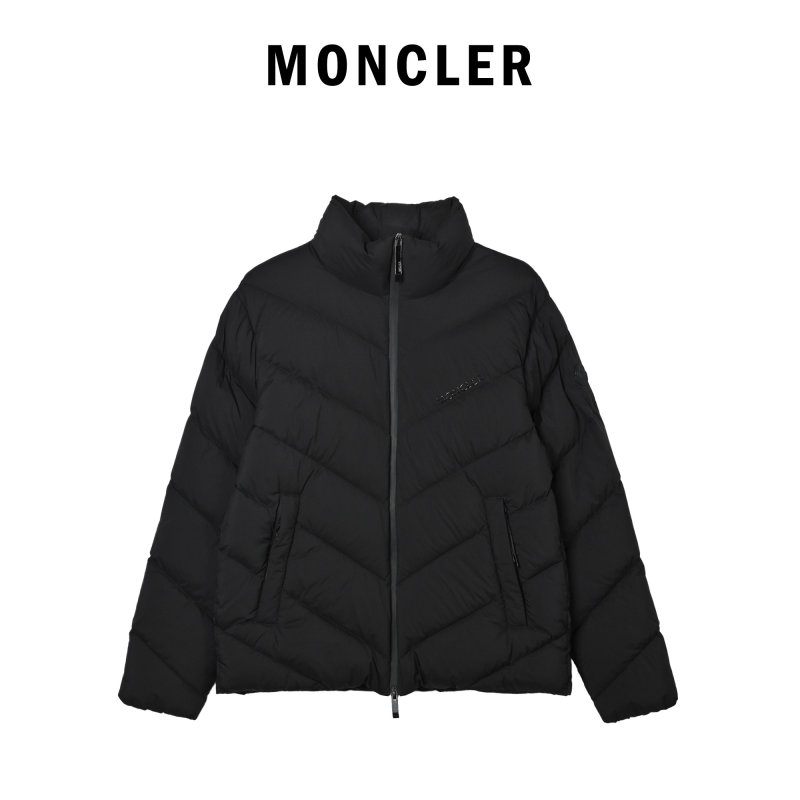 Black Puffer Down Jacket Women view