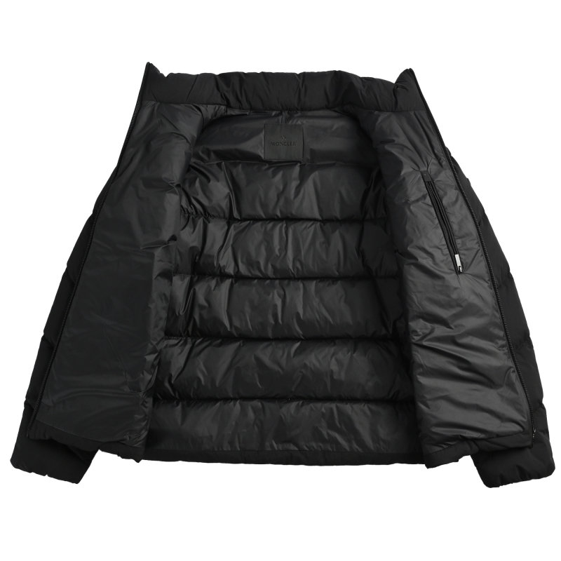 Black Puffer Down Jacket Women view