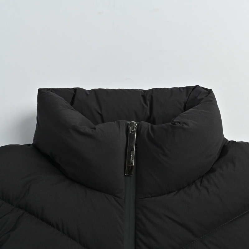 Black Puffer Down Jacket Women view