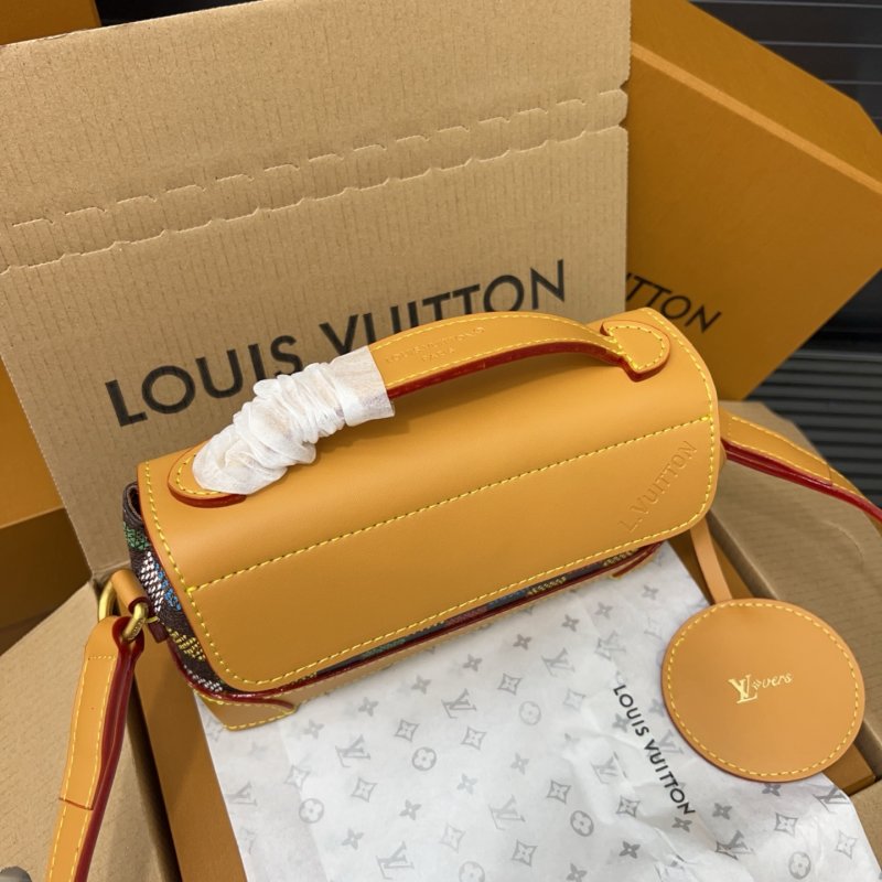 Louis Vuitton Steamer East West Damier Azur Crossbody Bag view