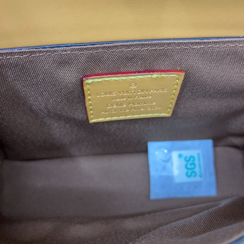 Louis Vuitton Steamer East West Damier Azur Crossbody Bag view
