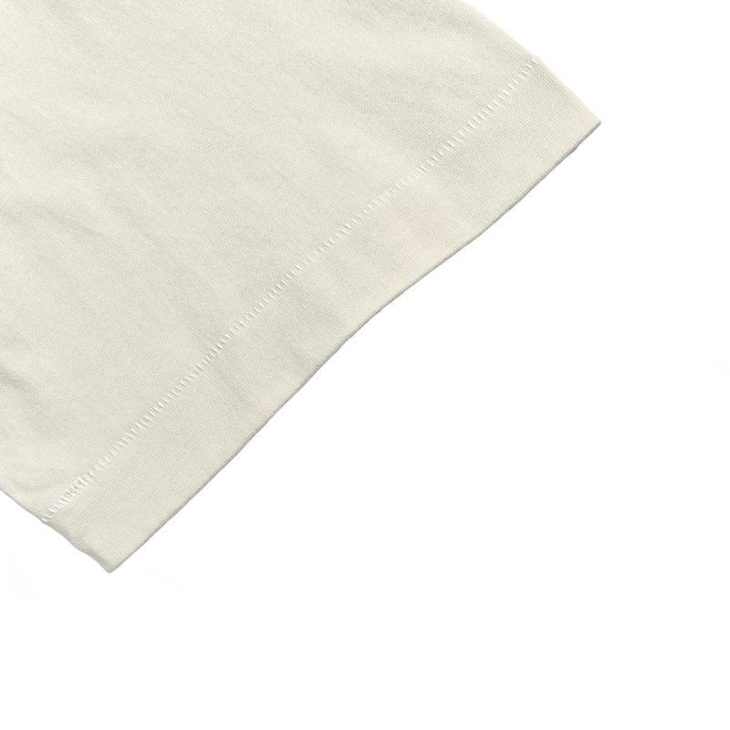Vintage Smiley Face Graphic T-Shirt Cream view