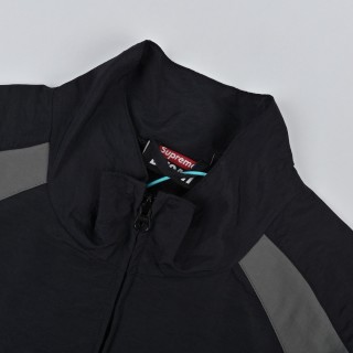 Supreme x Ducati Track Jacket Black Grey view 4
