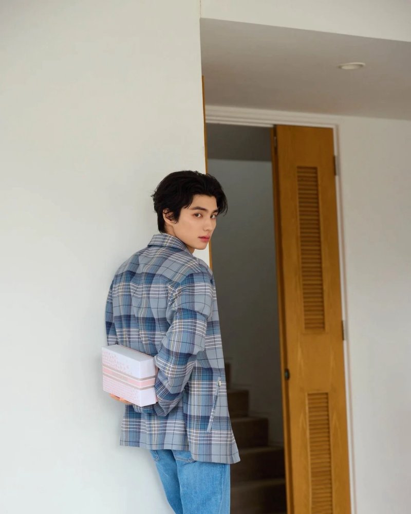 Blue Plaid Flannel Overshirt view