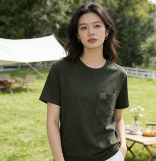 Carhartt Pocket T-Shirt Olive Green view 8