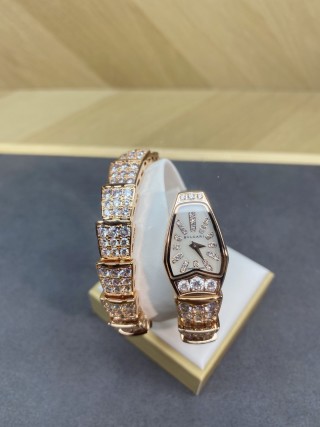 Bulgari Serpenti Rose Gold Diamond Watch