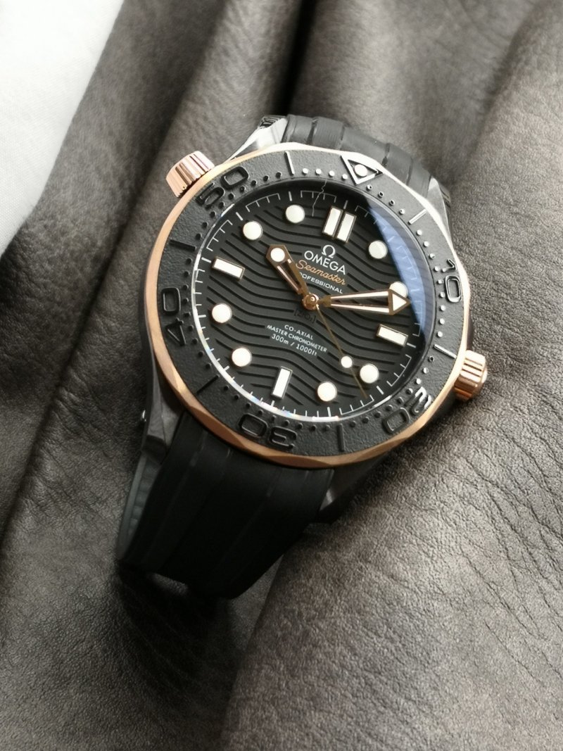 Omega Seamaster 210.62.44.20.01.001 Black Dial Watch