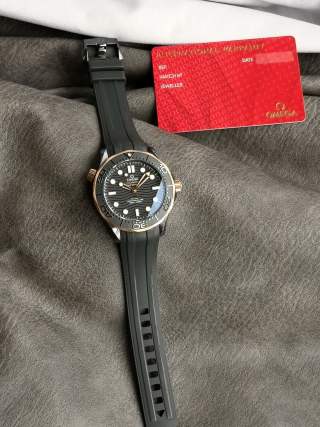 Omega Seamaster 210.62.44.20.01.001 Black Dial Watch view 2