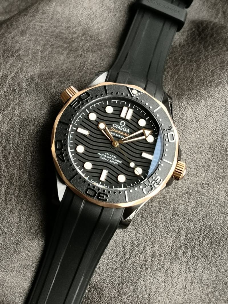 Omega Seamaster 210.62.44.20.01.001 Black Dial Watch view