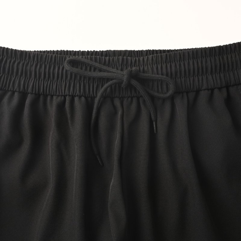 Adidas Black Track Pants with White Side Stripes view