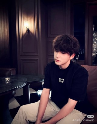 Miu Miu Logo Black Short Sleeve T-Shirt
